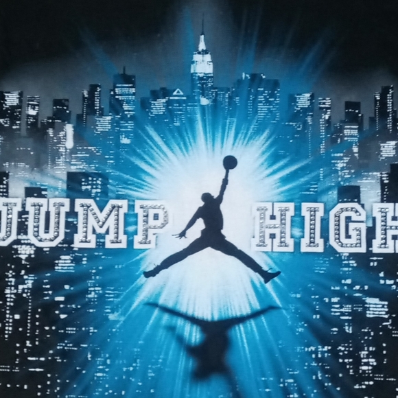 Air Jordan Jump High Streetwear ONIX tag t shirt - Picture 2 of 6